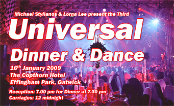 Universal Dinner &amp; Dance