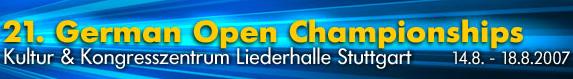 21. German Open Championships